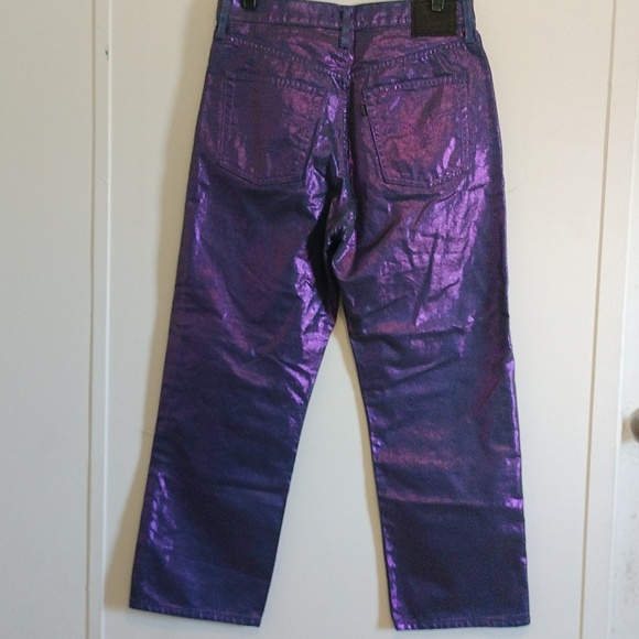 Levi's Candy Coated Ribcage Straight Ankle Women's Jeans Size 30 - Picture 11 of 16